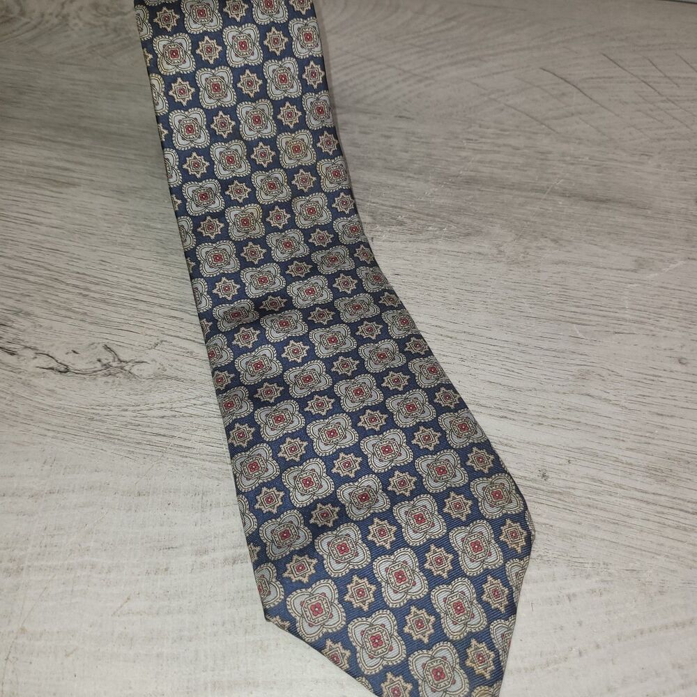 Harbor View Mens Necktie Tie Silk Made In USA